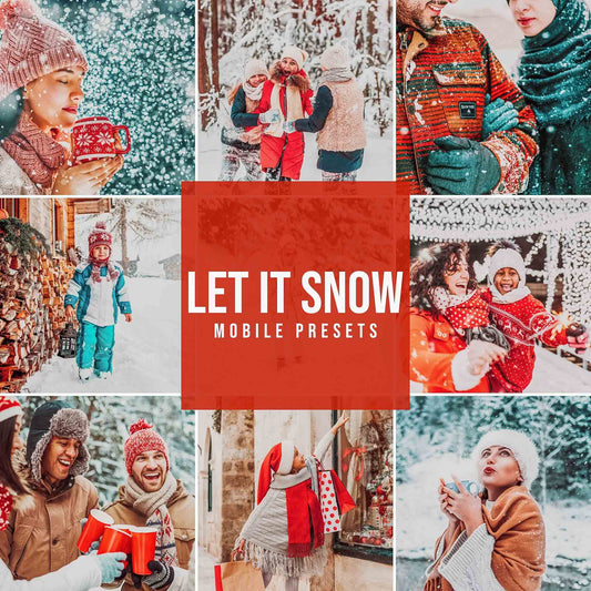 Ai-Optimized LET IT SNOW LIGHTROOM PRESETS