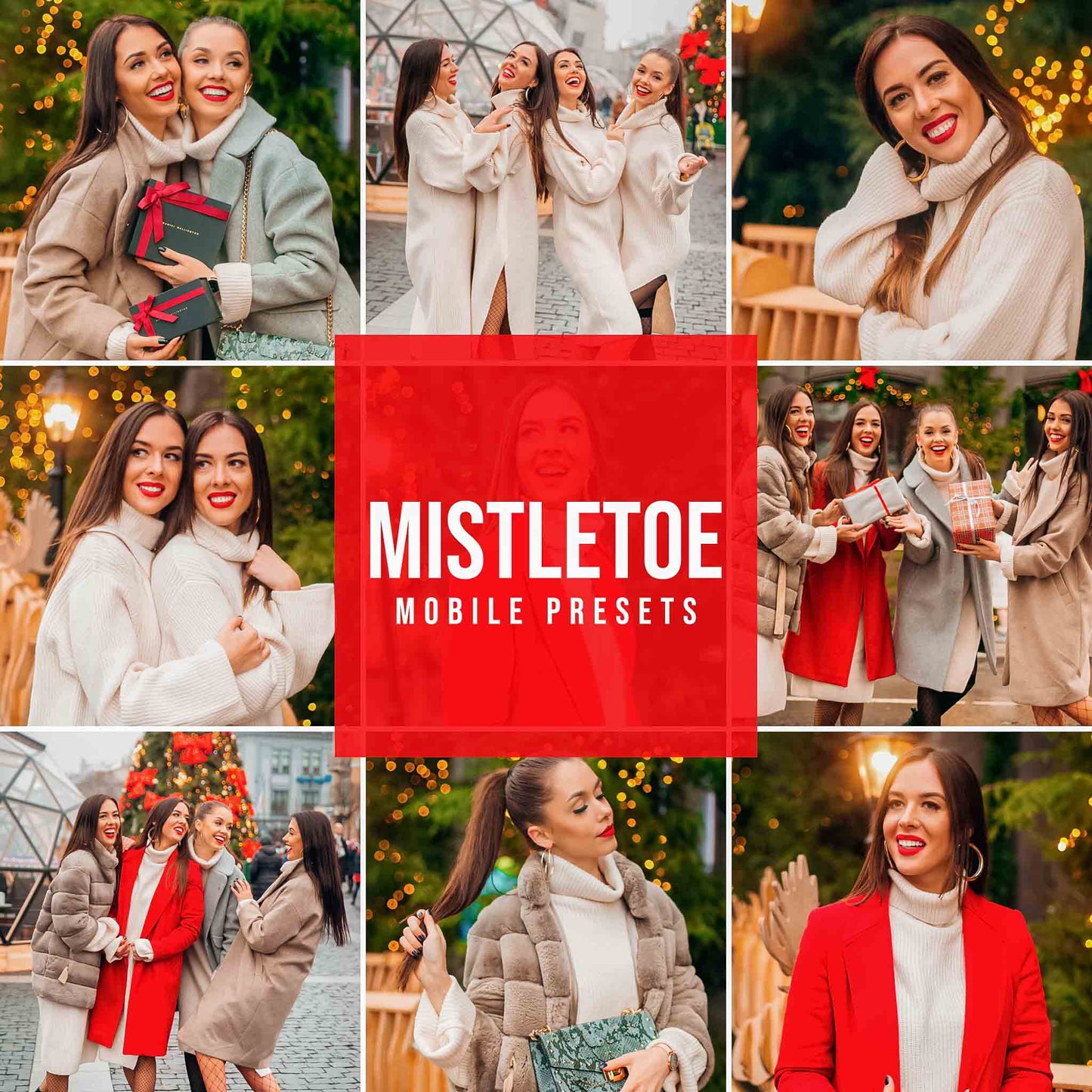 MISTLETOE LIGHTROOM PRESETS from 123presets