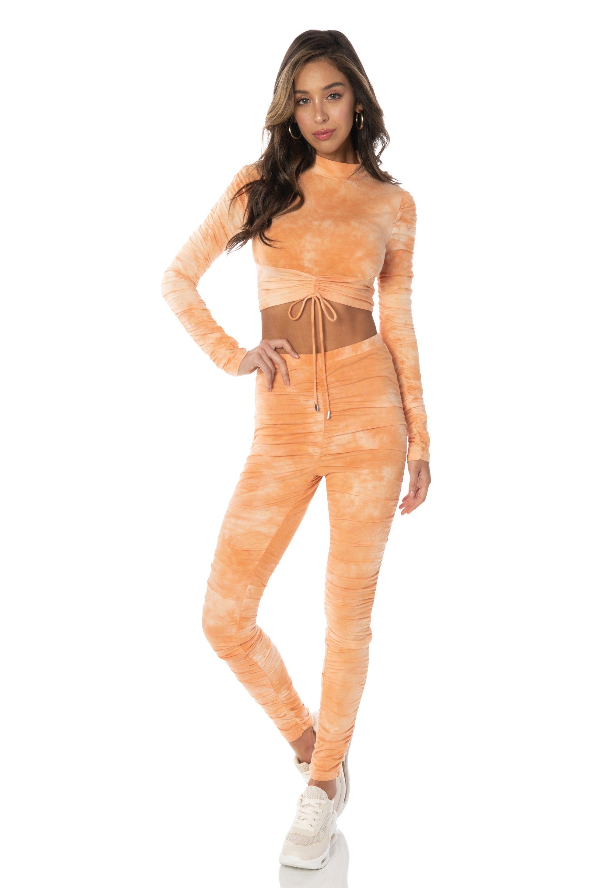 Orange Crush Crop Top Tops HYPEACH 