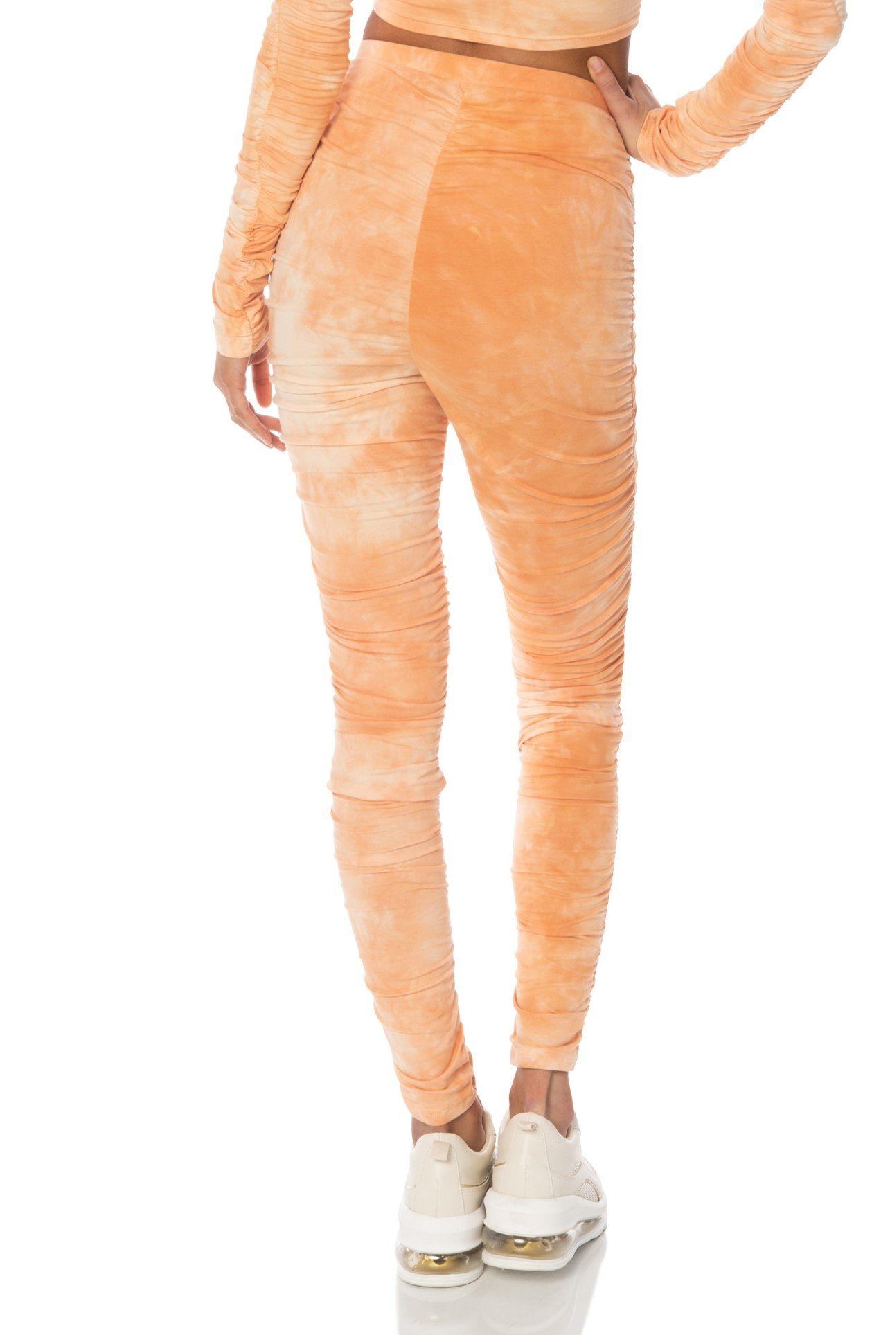 Orange Crush Leggings Bottoms HYPEACH 