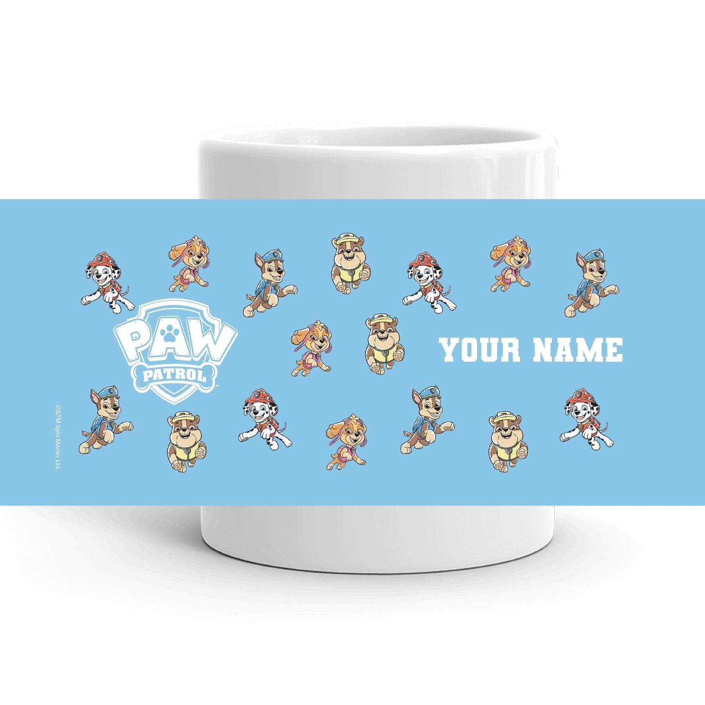 PAW Patrol Heroes Unleashed Personalized White Mug