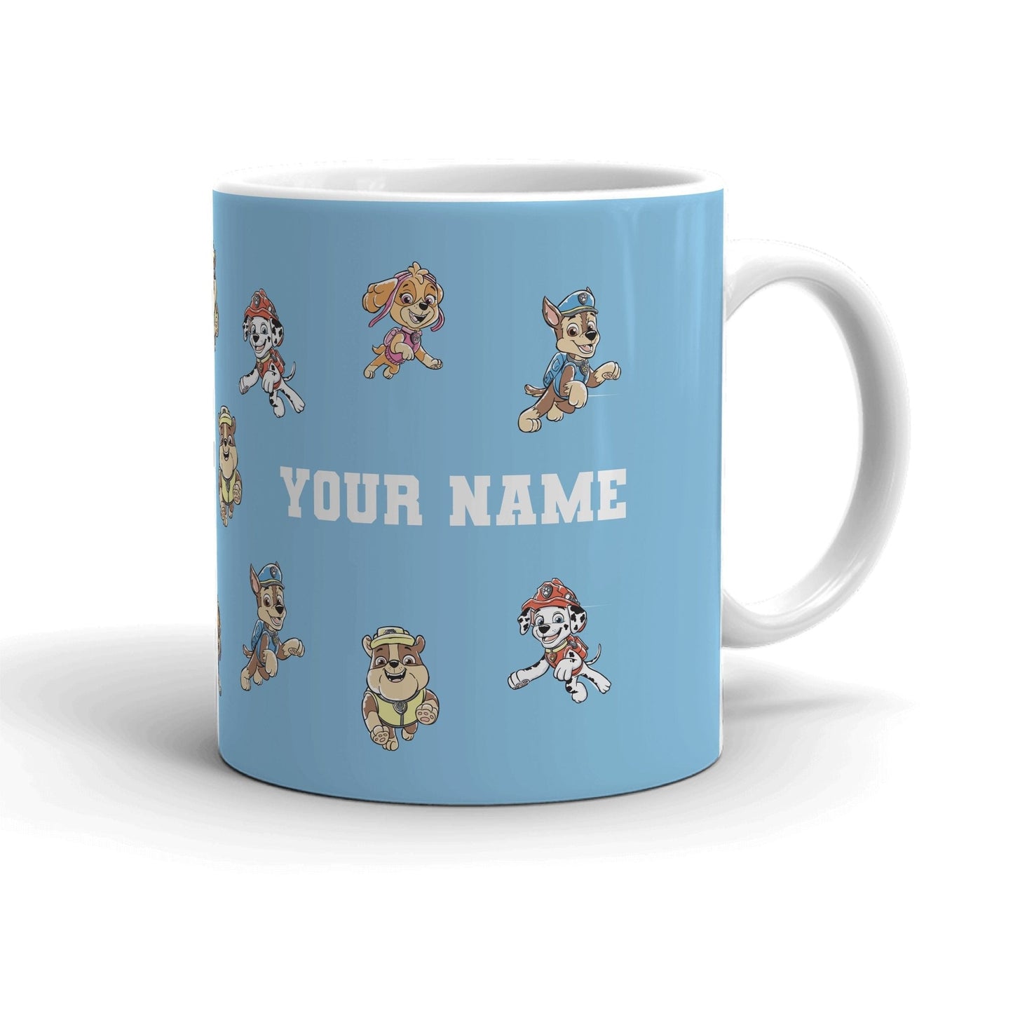 PAW Patrol Heroes Unleashed Personalized White Mug