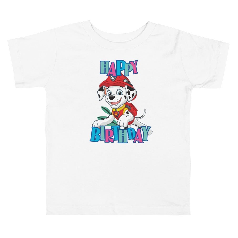 PAW Patrol Personalized Toddler Short Sleeve T-Shirt