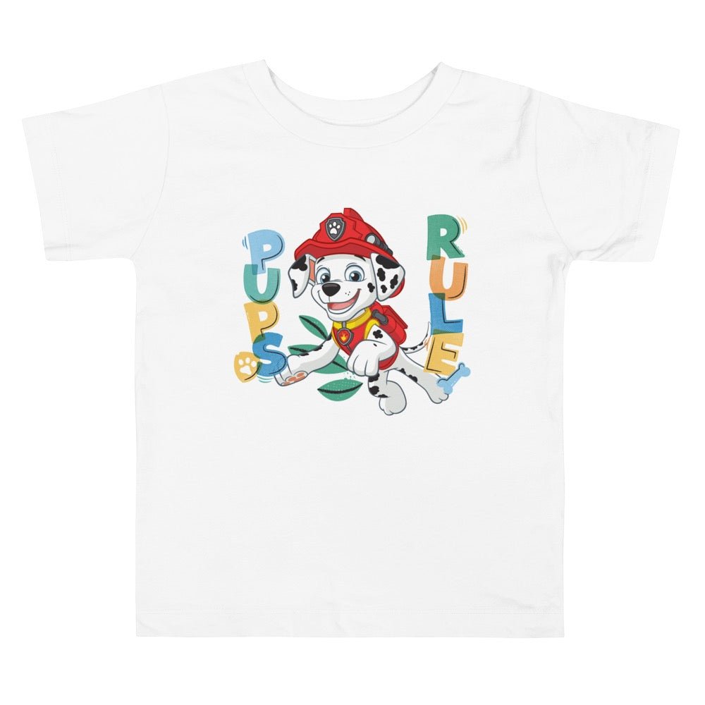 PAW Patrol Personalized Toddler Short Sleeve T-Shirt