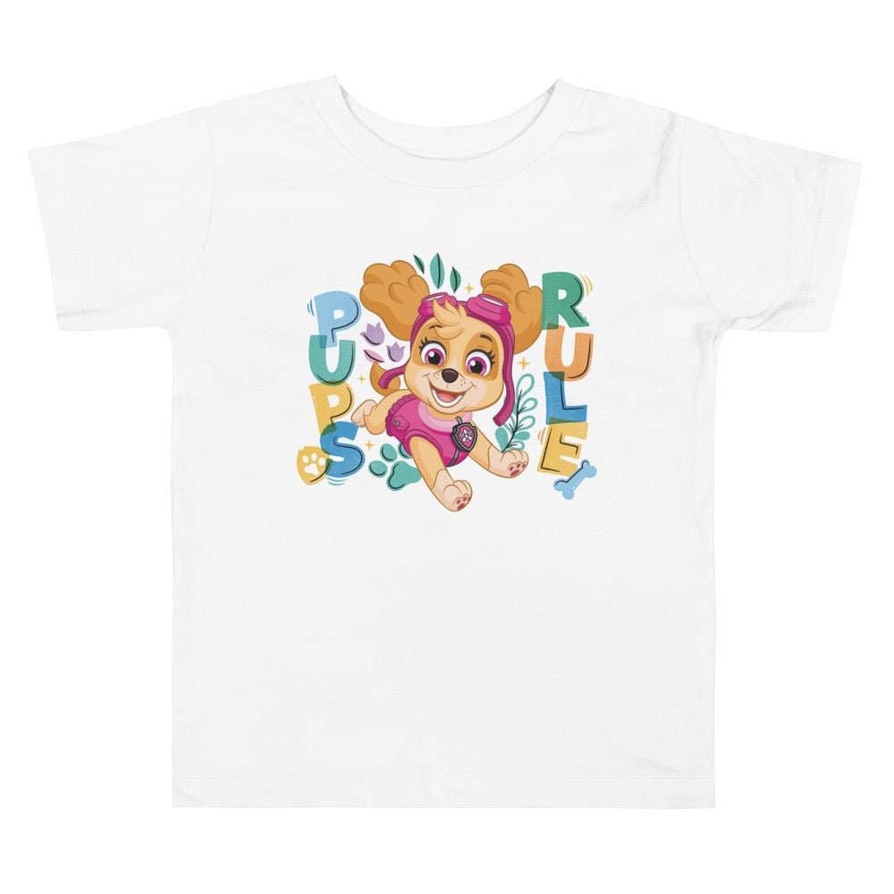 PAW Patrol Personalized Toddler Short Sleeve T-Shirt