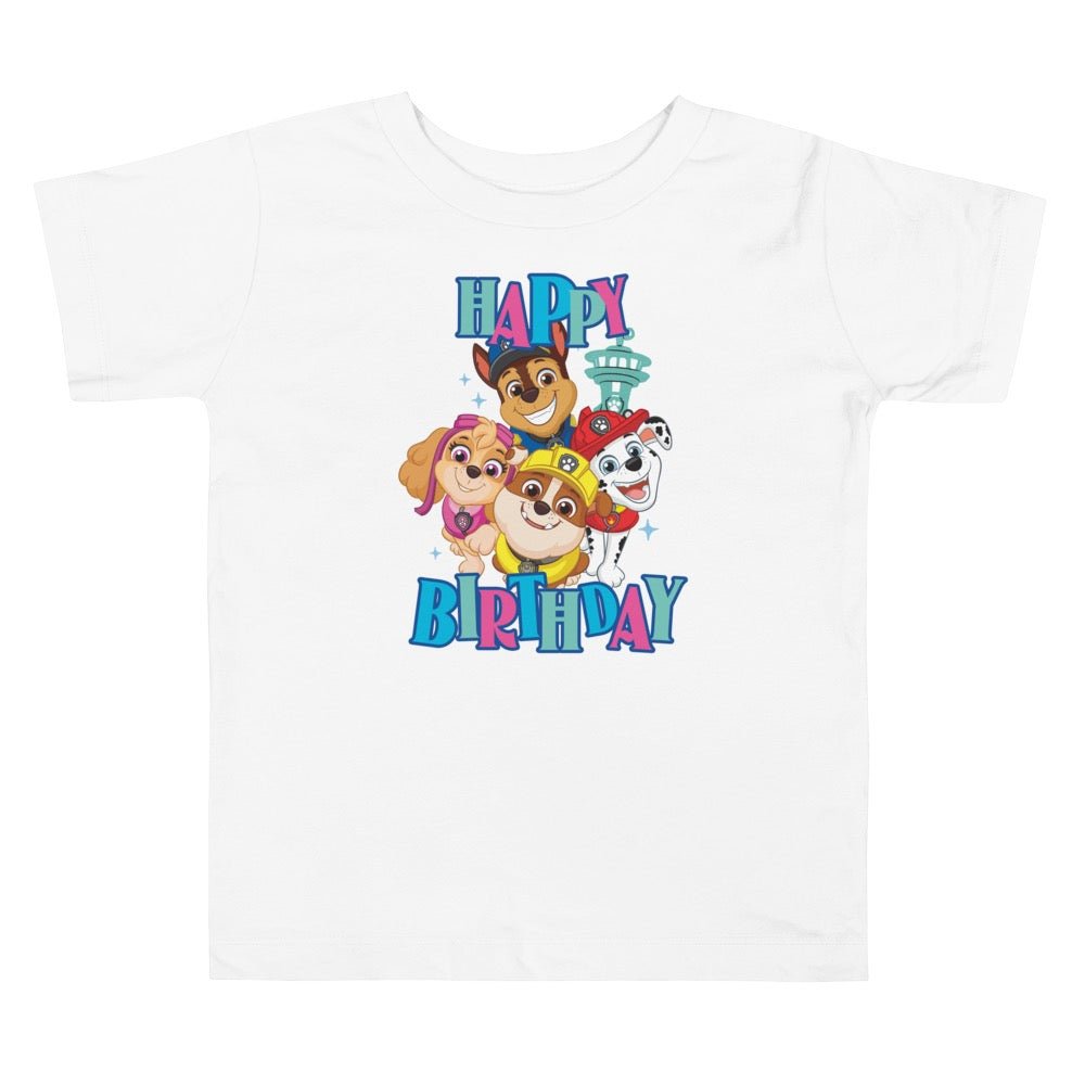 PAW Patrol Personalized Toddler Short Sleeve T-Shirt