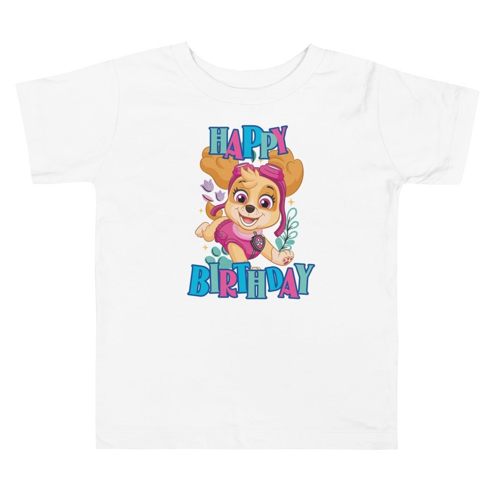 PAW Patrol Personalized Toddler Short Sleeve T-Shirt