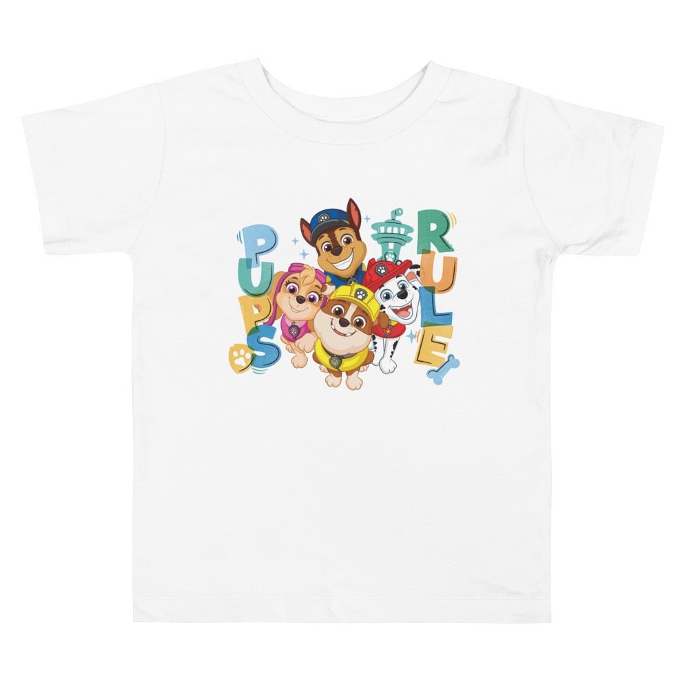 PAW Patrol Personalized Toddler Short Sleeve T-Shirt