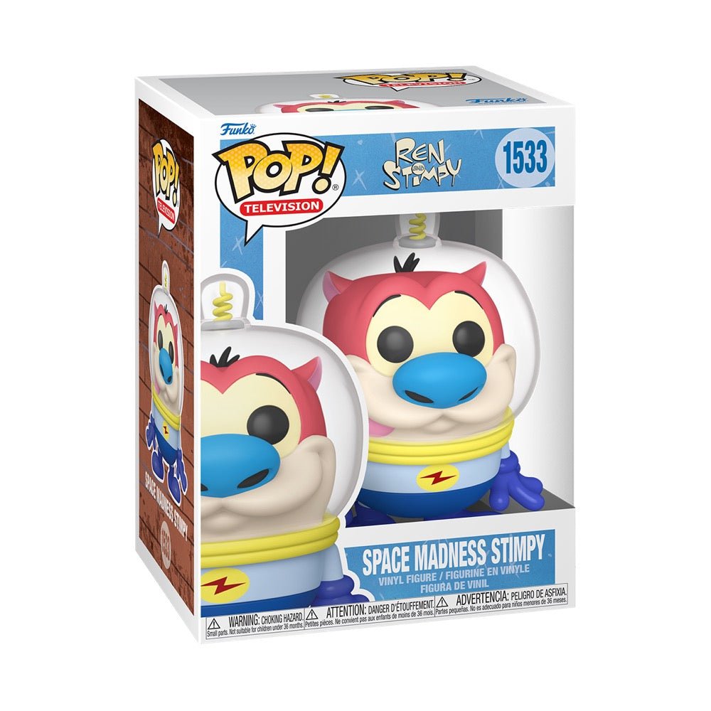 Ren & Stimpy Show Stimpy in Space Suit Funko POP! Figure