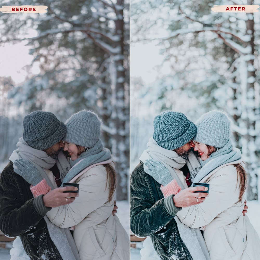 Ai-Optimized WINTER WONDER LIGHTROOM PRESETS