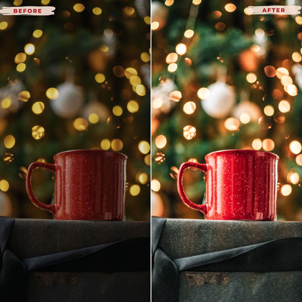 Ai-Optimized CHRISTMAS LIGHTS LIGHTROOM PRESETS