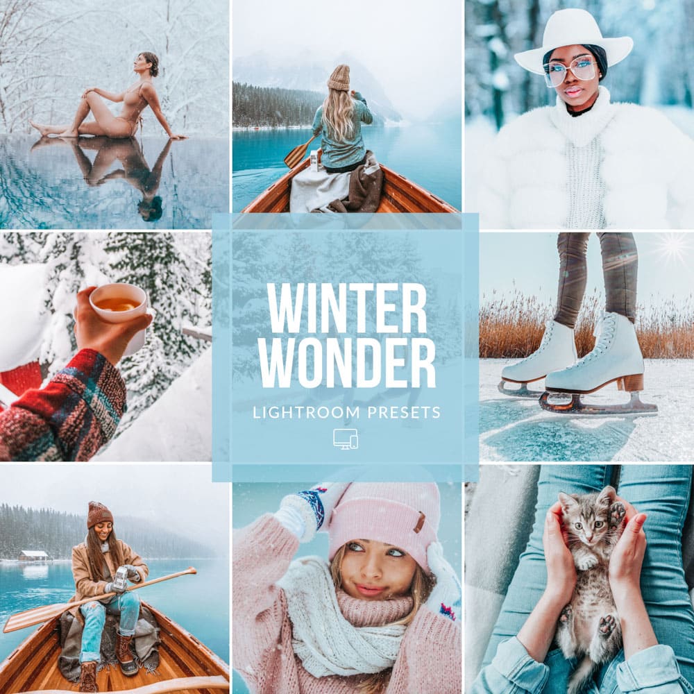 Ai-Optimized WINTER WONDER LIGHTROOM PRESETS