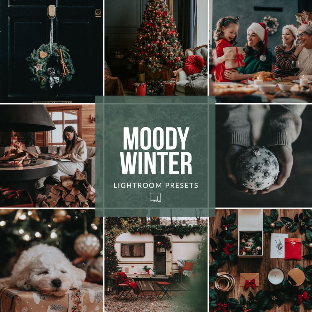 Ai-Optimized MOODY WINTER LIGHTROOM PRESETS