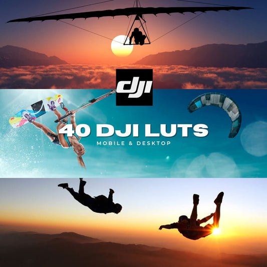 Ai-Optimized DJI DRONE VIDEO LUTS (MOBILE & DESKTOP)