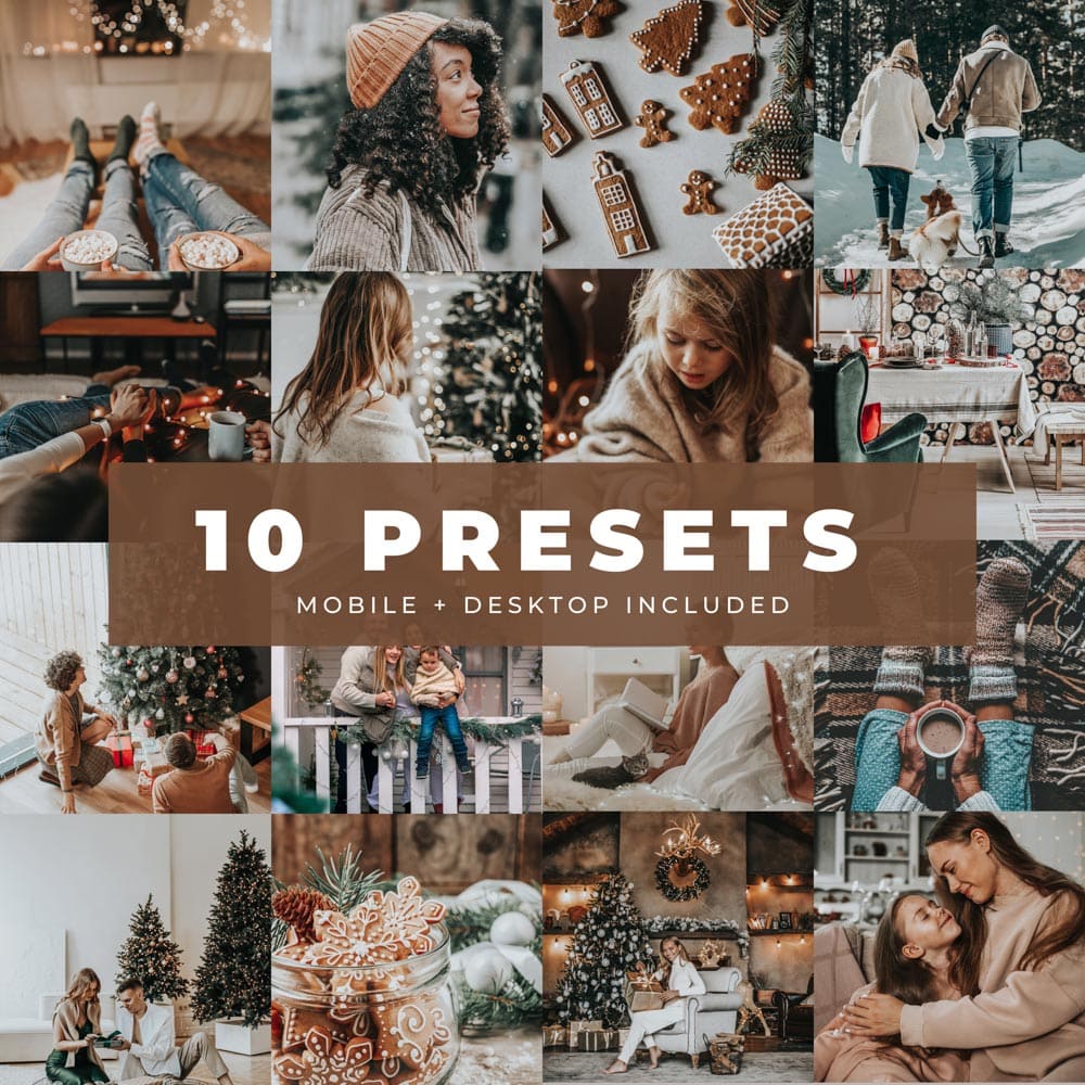 Ai-Optimized RUSTIC WINTER LIGHTROOM PRESETS