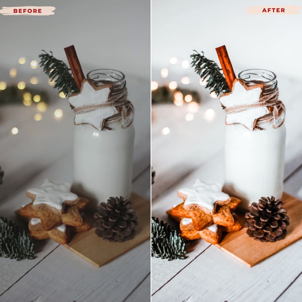 Ai-Optimized WHITE CHRISTMAS LIGHTROOM PRESETS