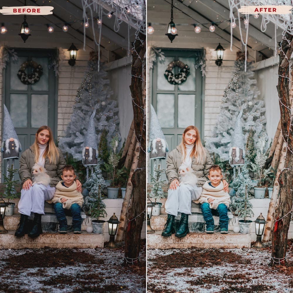 Ai-Optimized RUSTIC WINTER LIGHTROOM PRESETS