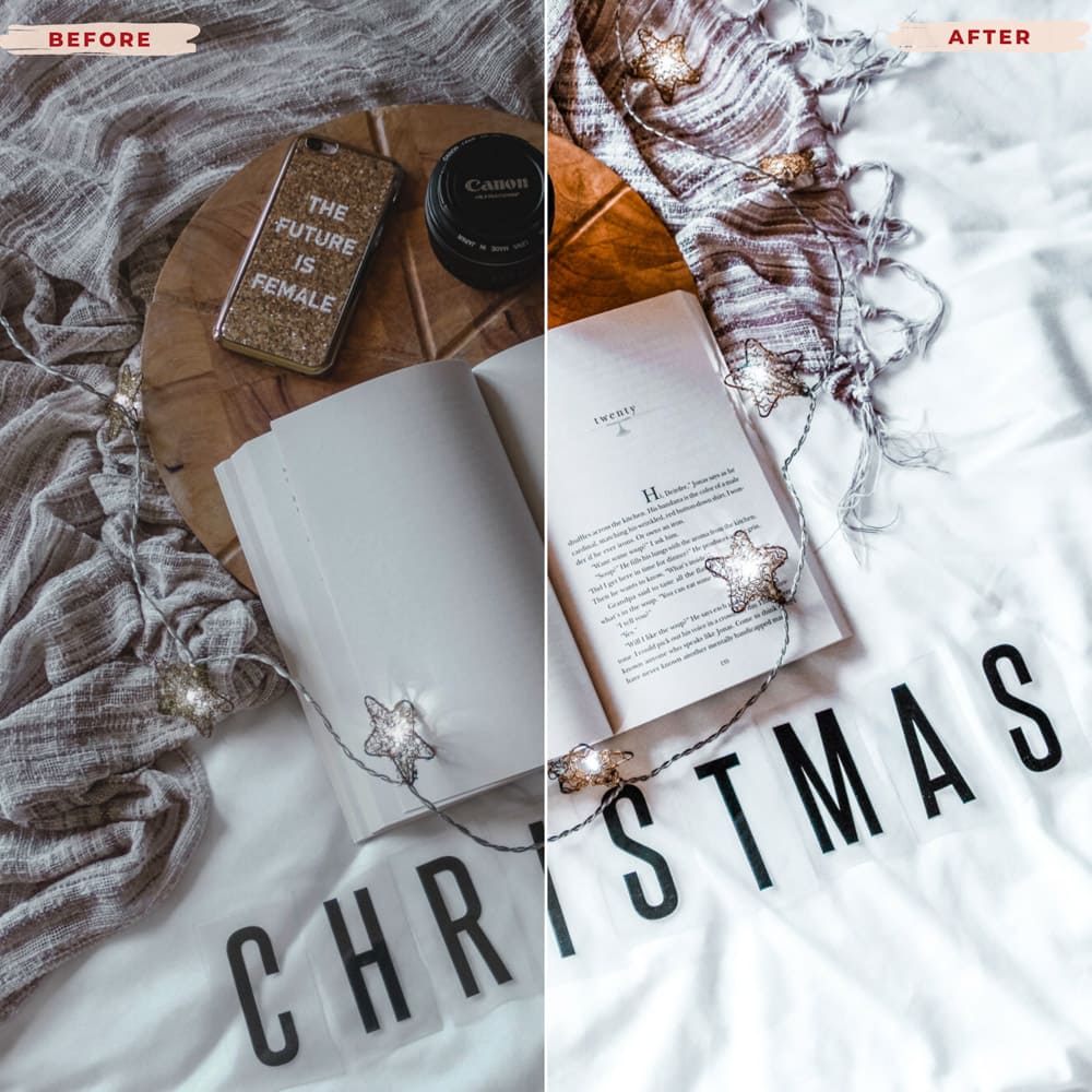 Ai-Optimized WHITE CHRISTMAS LIGHTROOM PRESETS