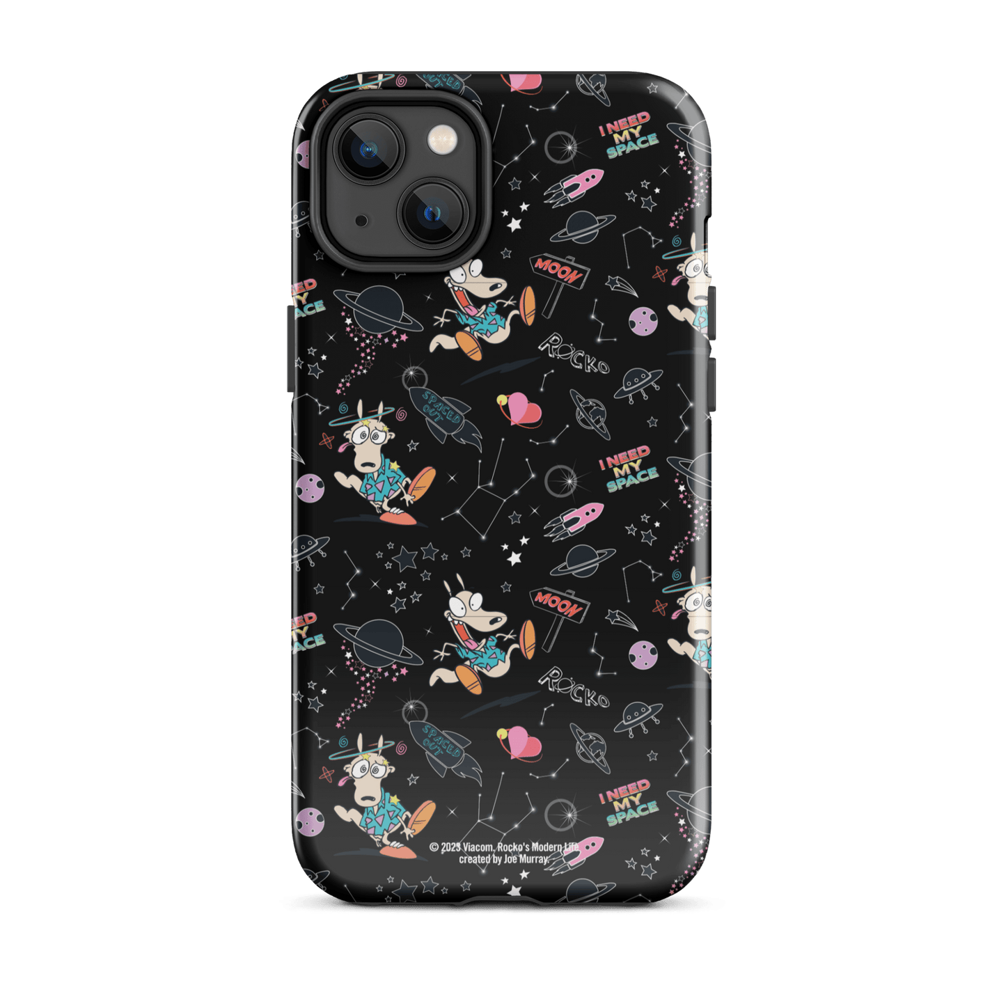 Rocko's Modern Life Space Pattern Tough Phone Case - iPhone