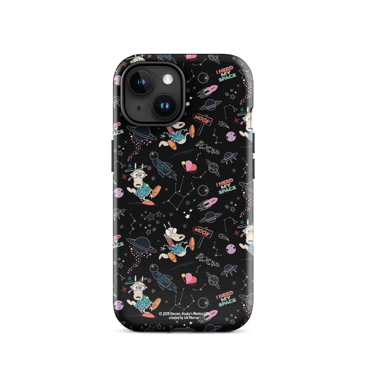 Rocko's Modern Life Space Pattern Tough Phone Case - iPhone