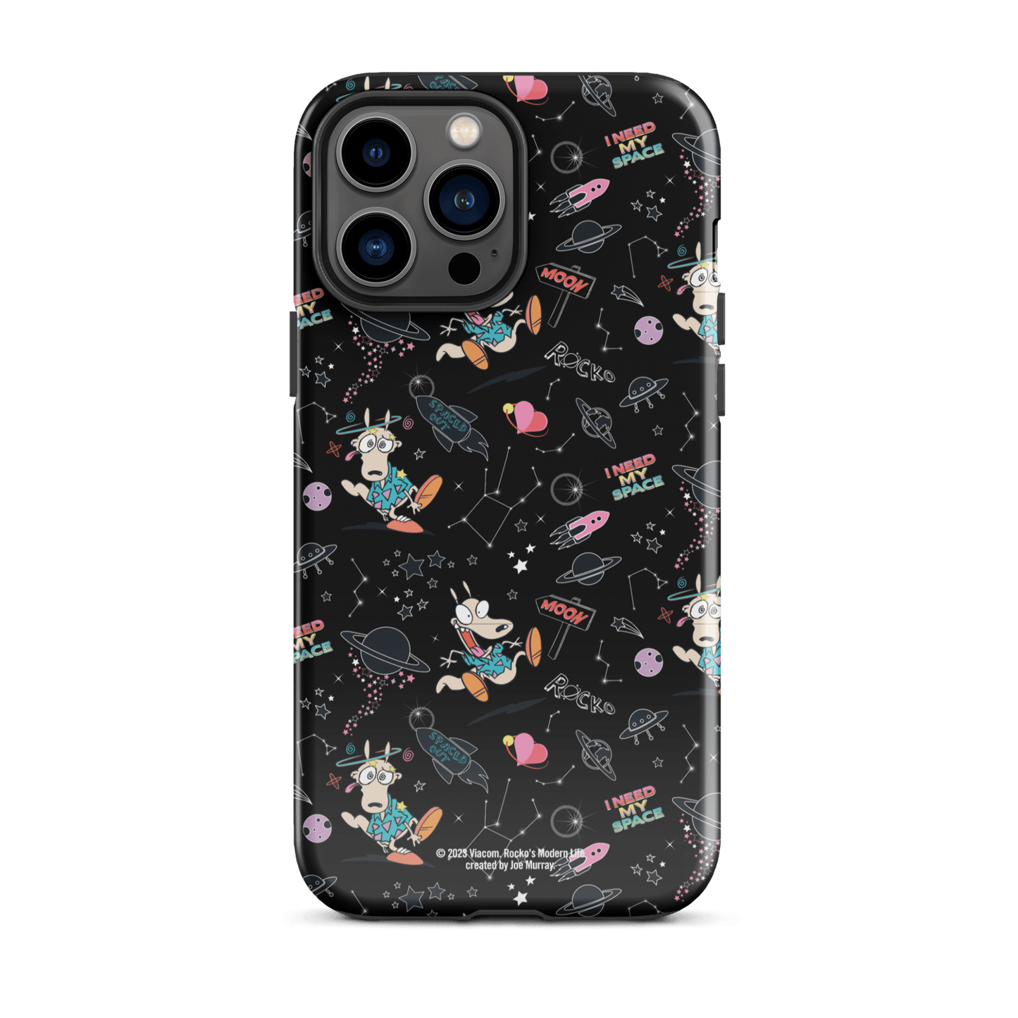 Rocko's Modern Life Space Pattern Tough Phone Case - iPhone