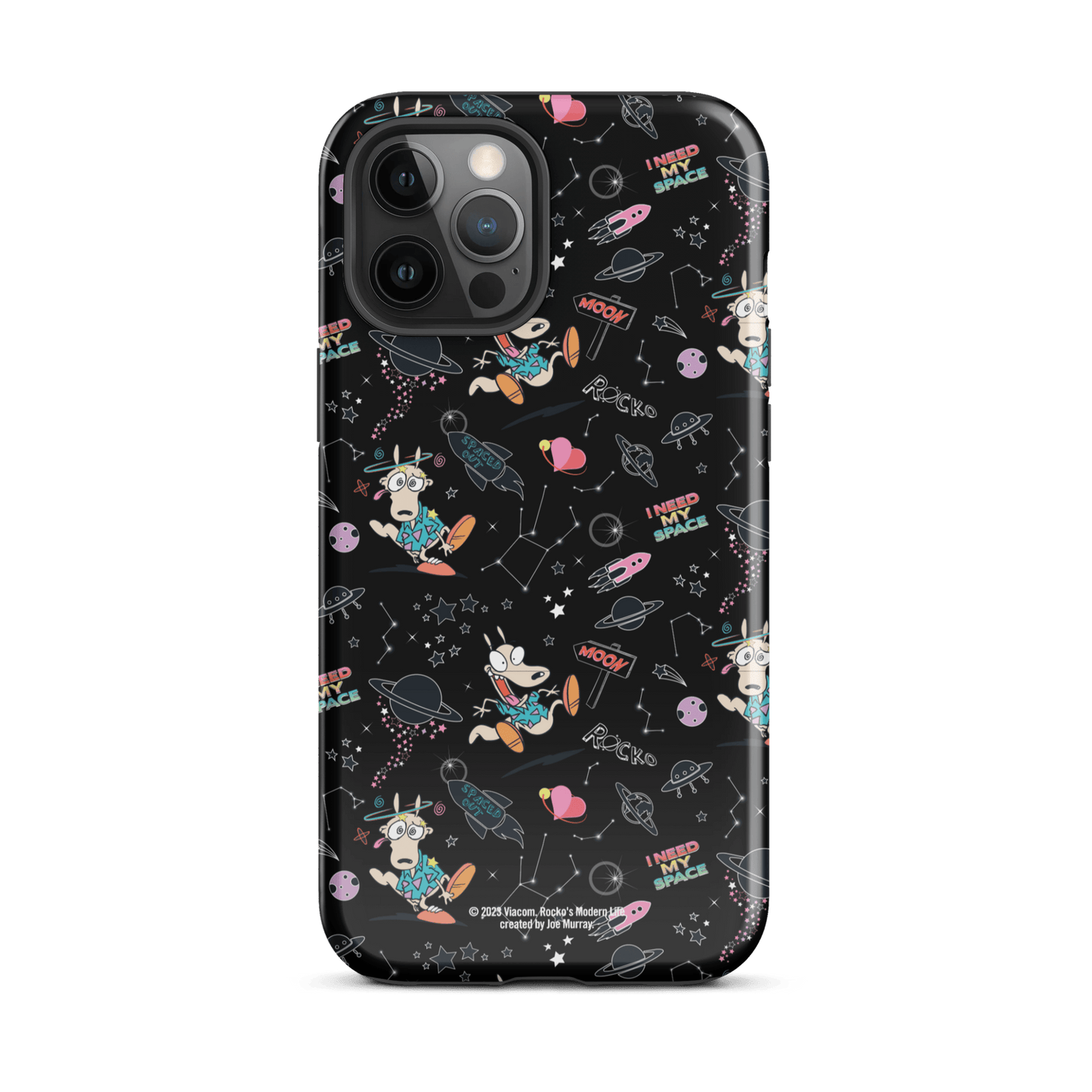 Rocko's Modern Life Space Pattern Tough Phone Case - iPhone