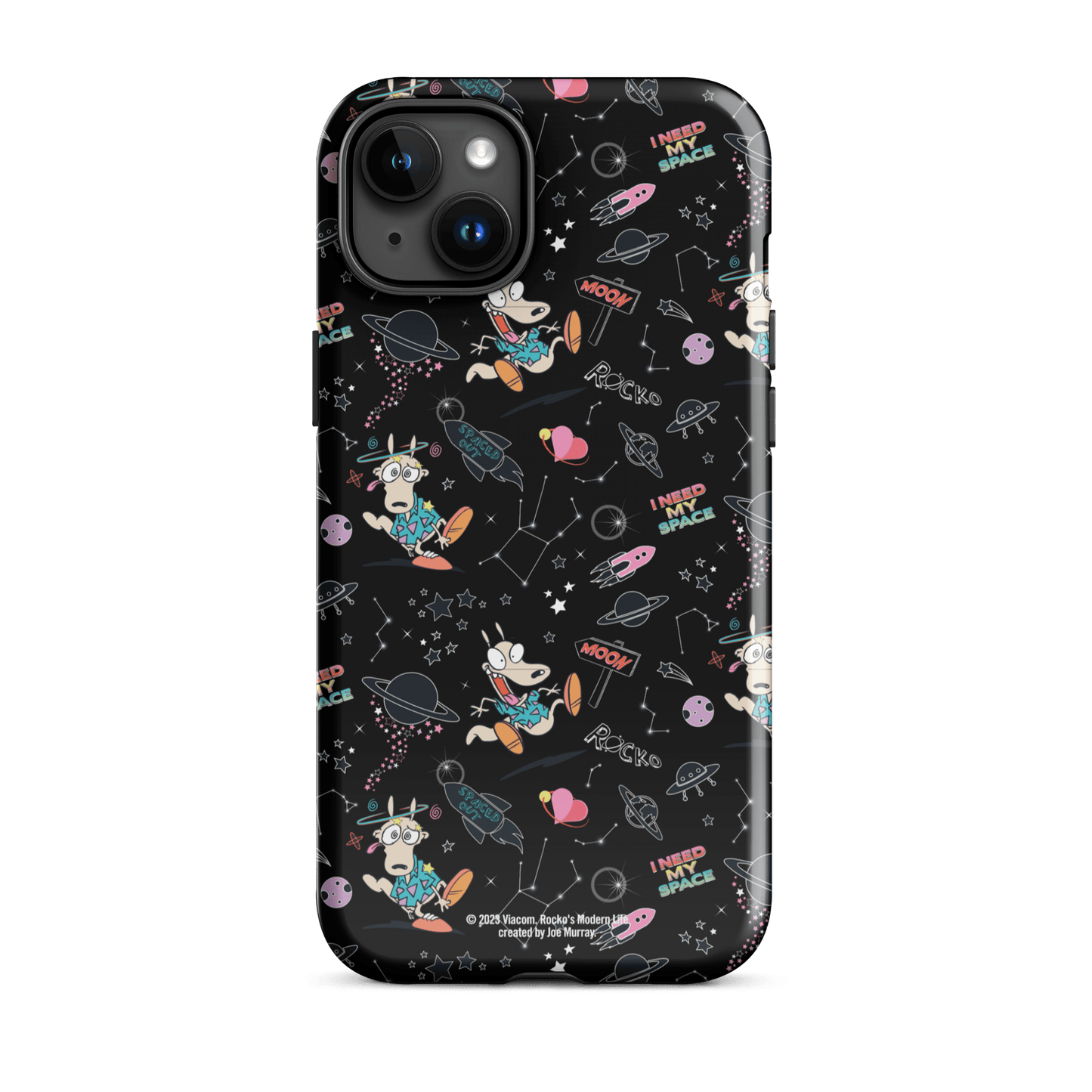 Rocko's Modern Life Space Pattern Tough Phone Case - iPhone