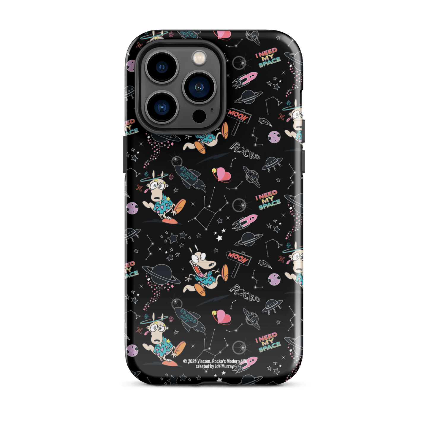 Rocko's Modern Life Space Pattern Tough Phone Case - iPhone