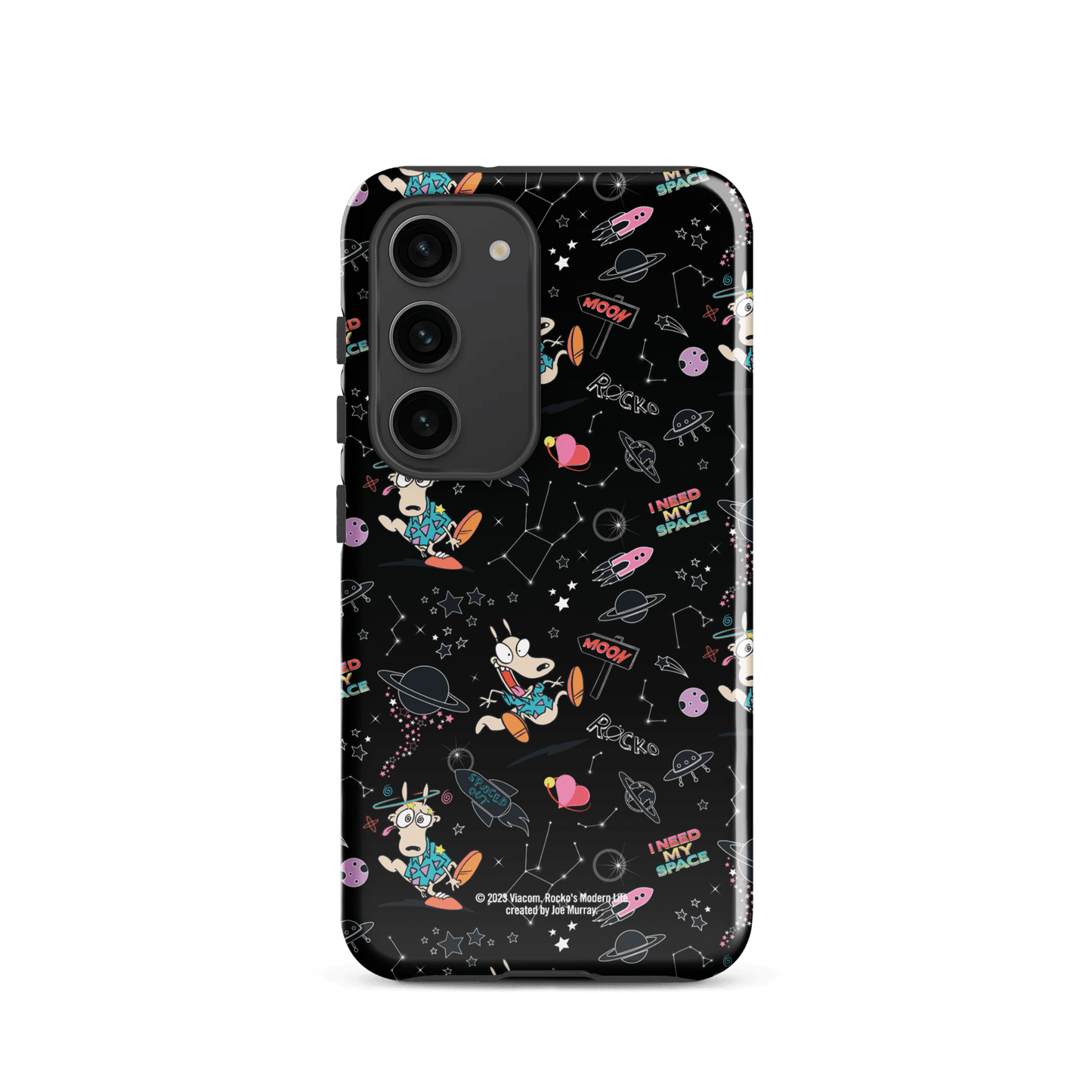 Rocko's Modern Life Space Pattern Tough Phone Case - Samsung