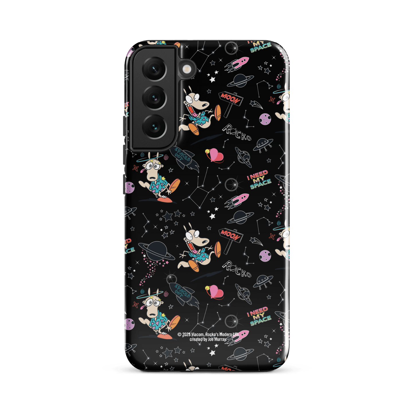 Rocko's Modern Life Space Pattern Tough Phone Case - Samsung