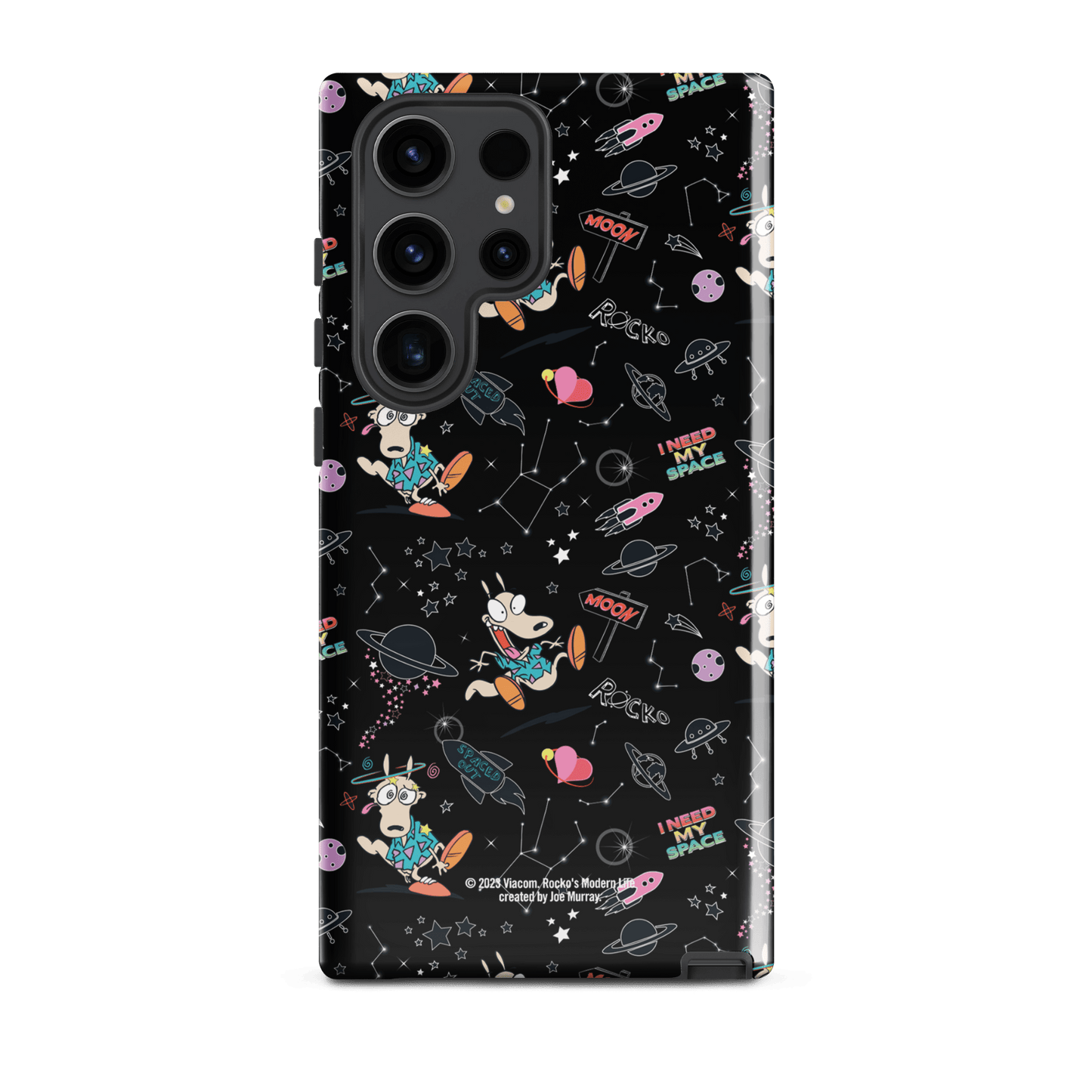 Rocko's Modern Life Space Pattern Tough Phone Case - Samsung