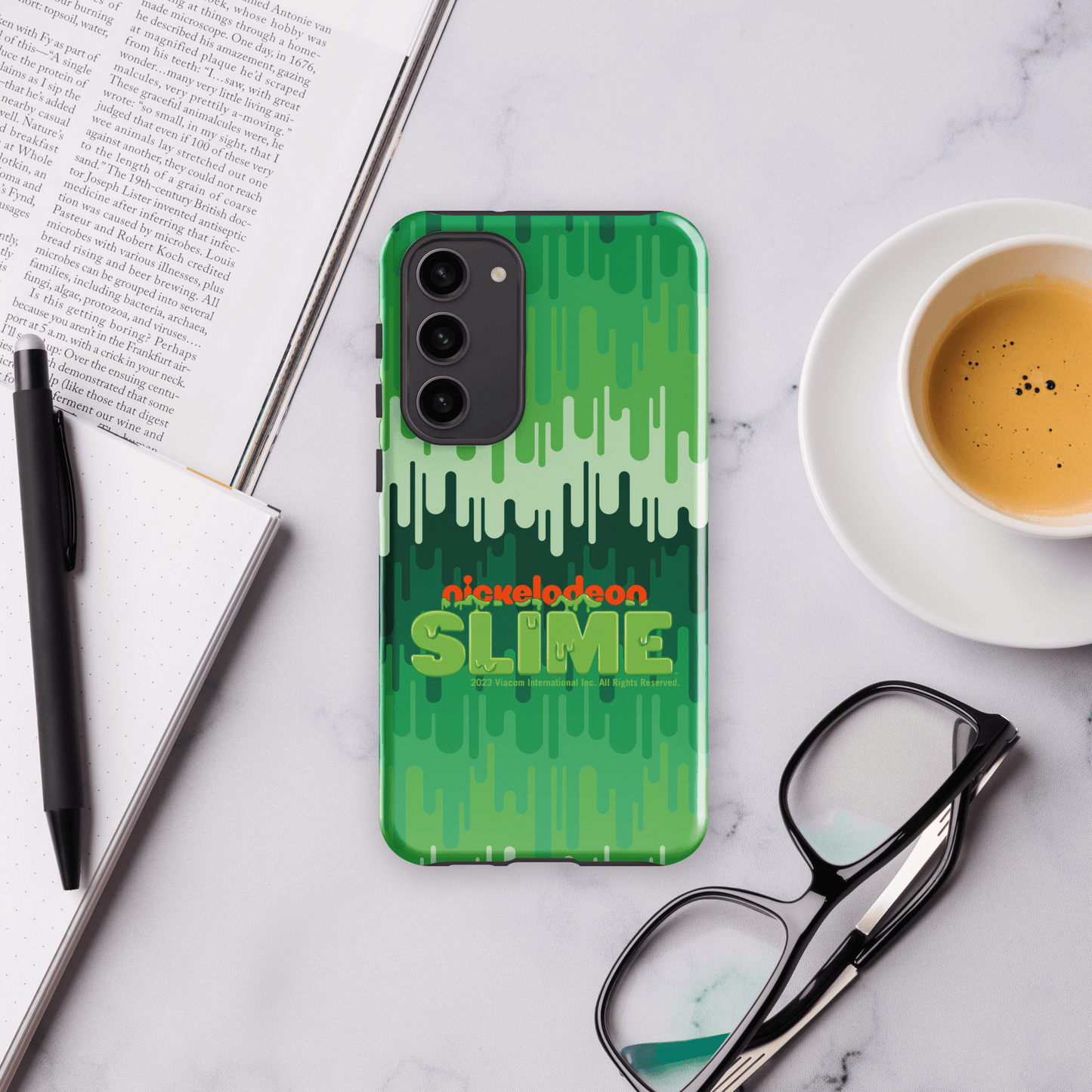 Slime Ombre Green Tough Phone Case - Samsung