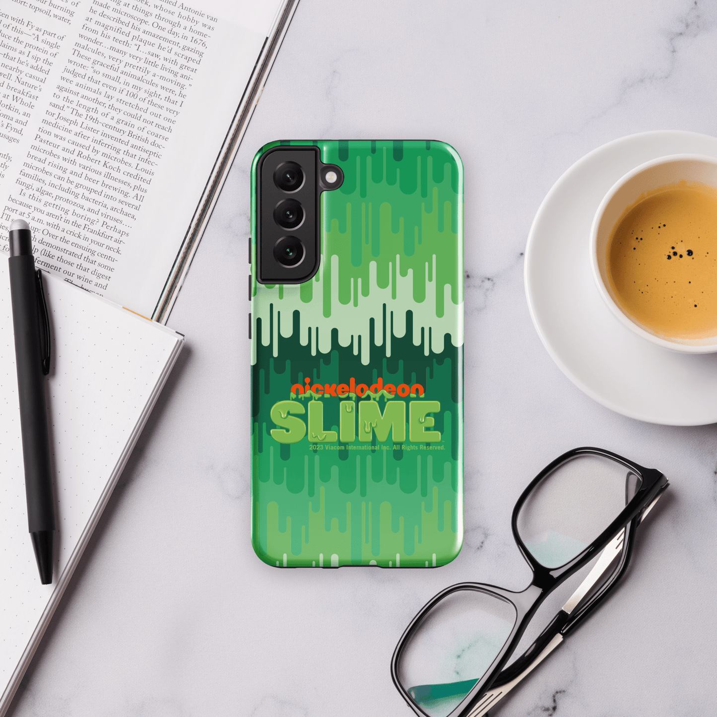 Slime Ombre Green Tough Phone Case - Samsung