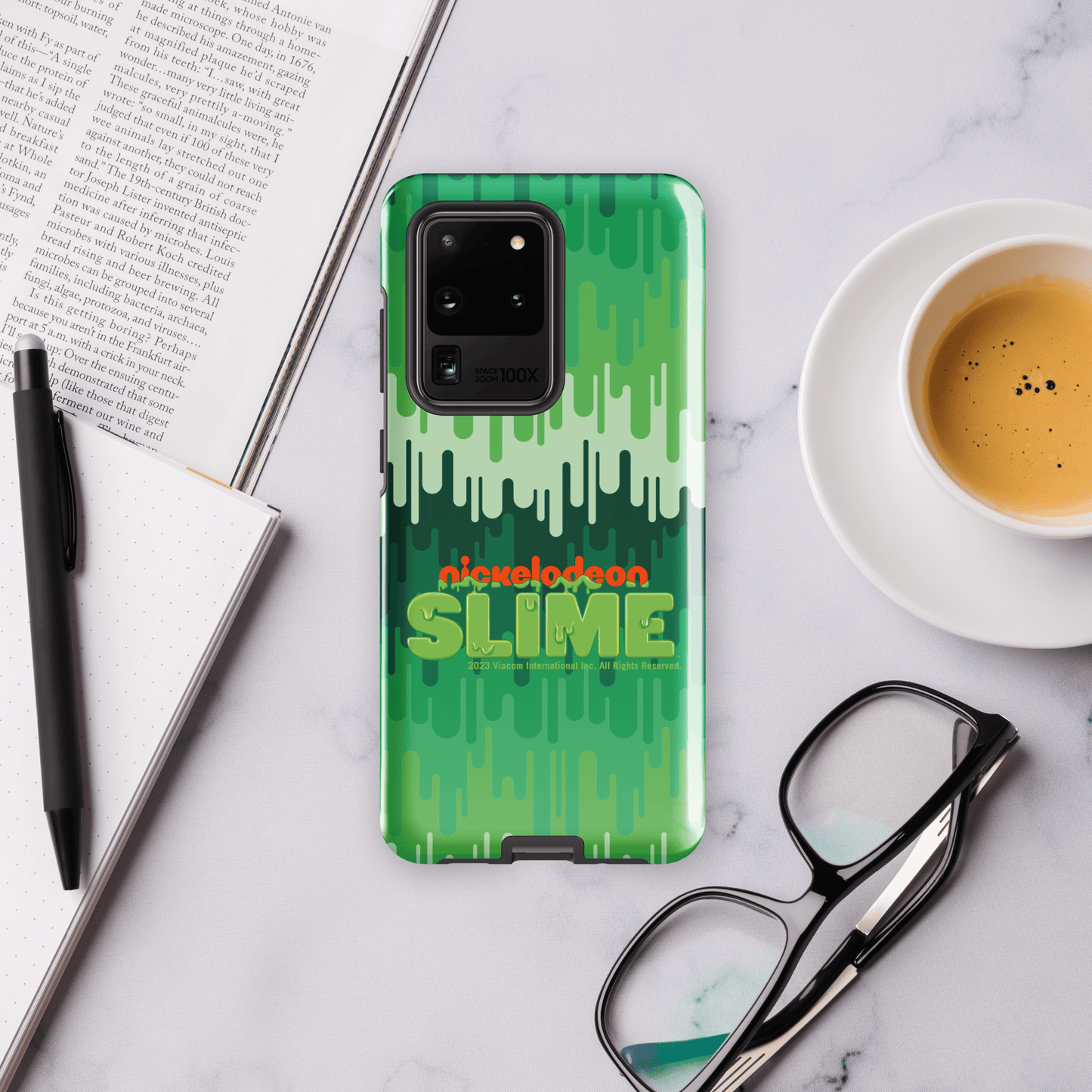 Slime Ombre Green Tough Phone Case - Samsung