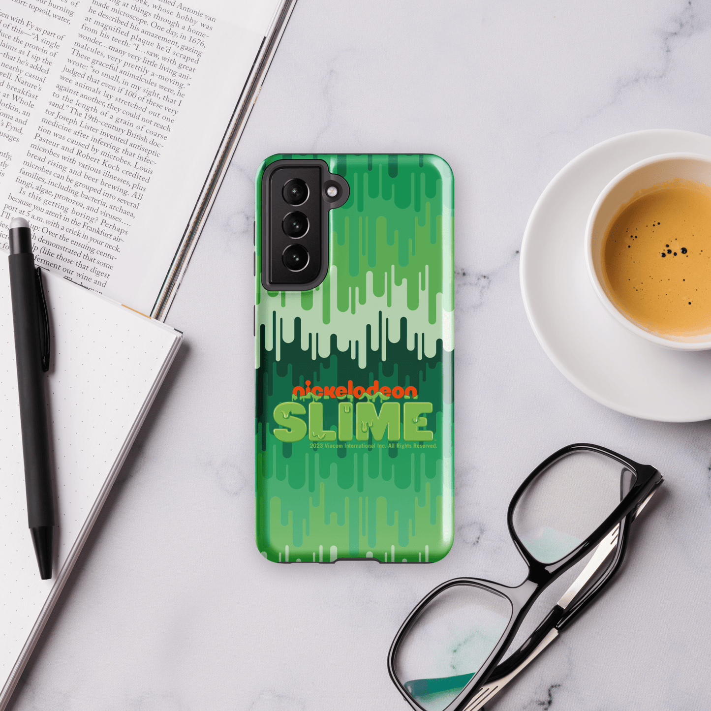 Slime Ombre Green Tough Phone Case - Samsung