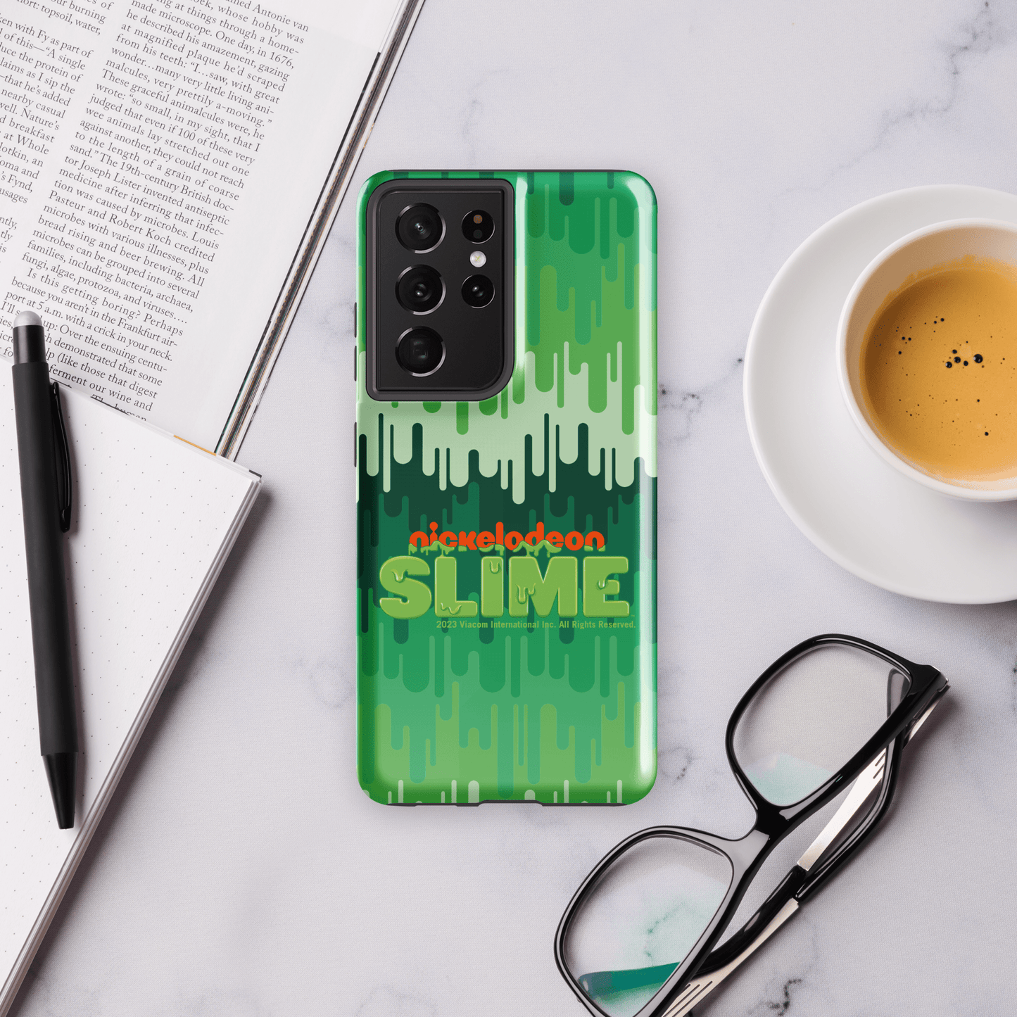 Slime Ombre Green Tough Phone Case - Samsung