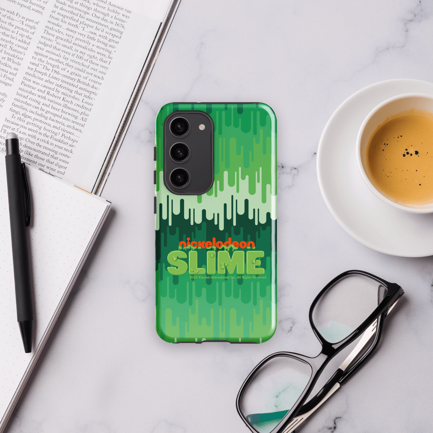 Slime Ombre Green Tough Phone Case - Samsung