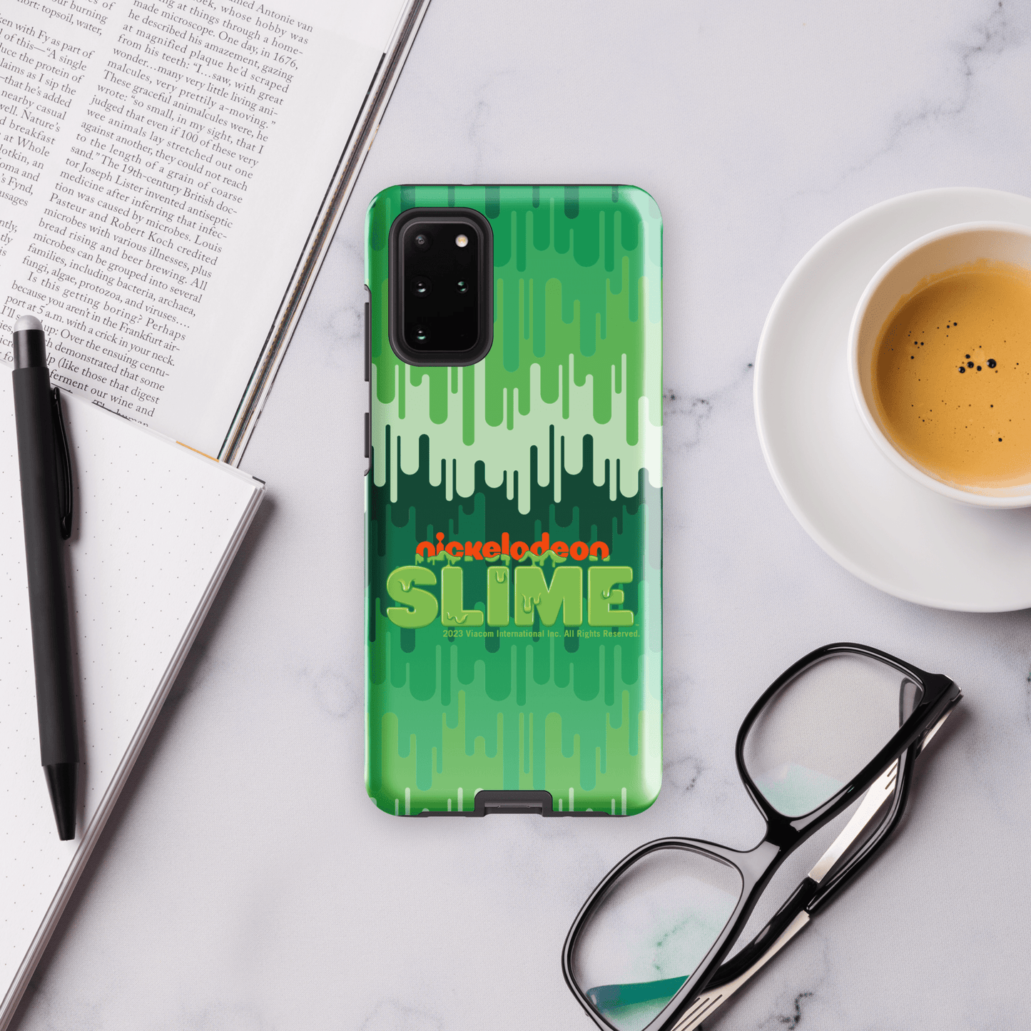 Slime Ombre Green Tough Phone Case - Samsung