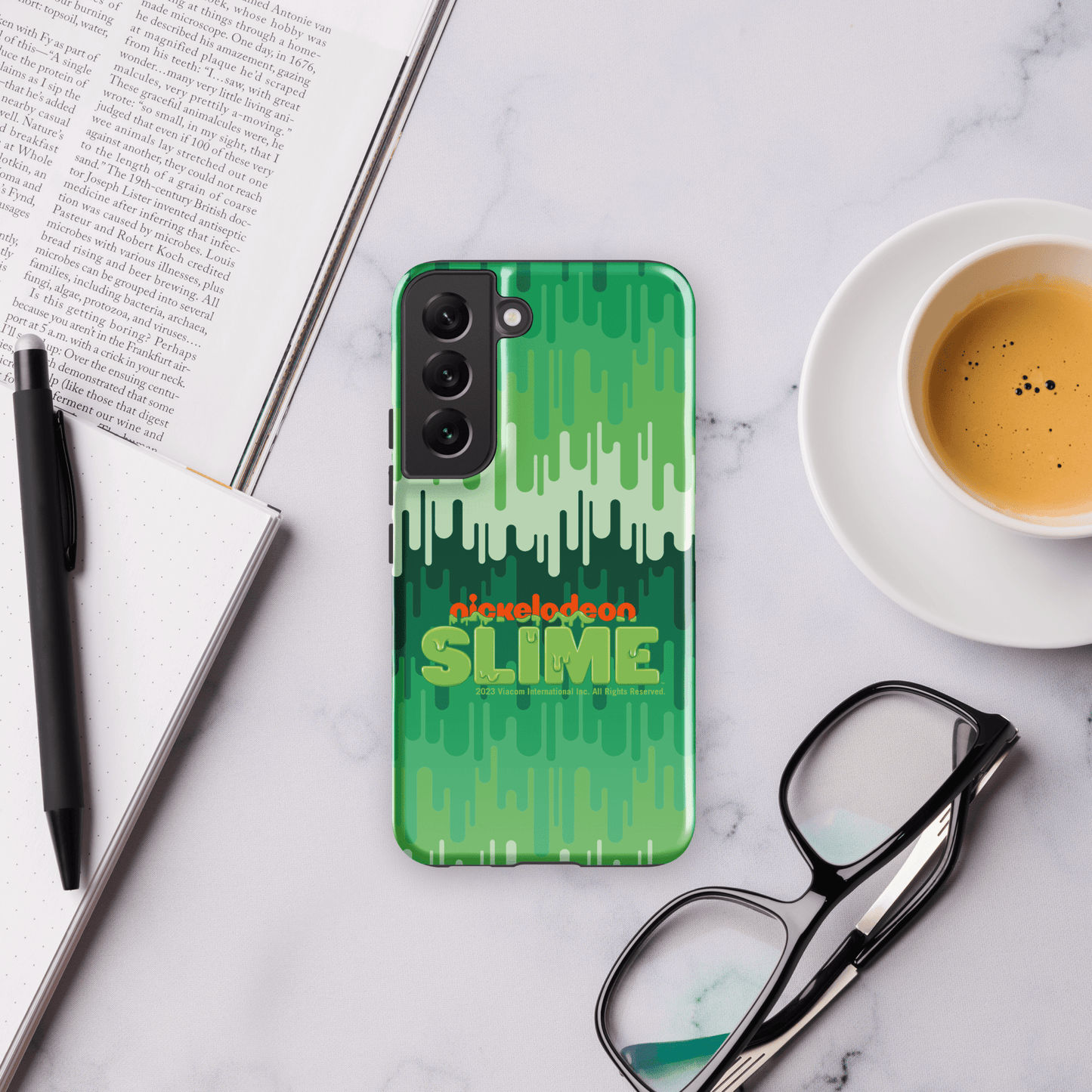 Slime Ombre Green Tough Phone Case - Samsung