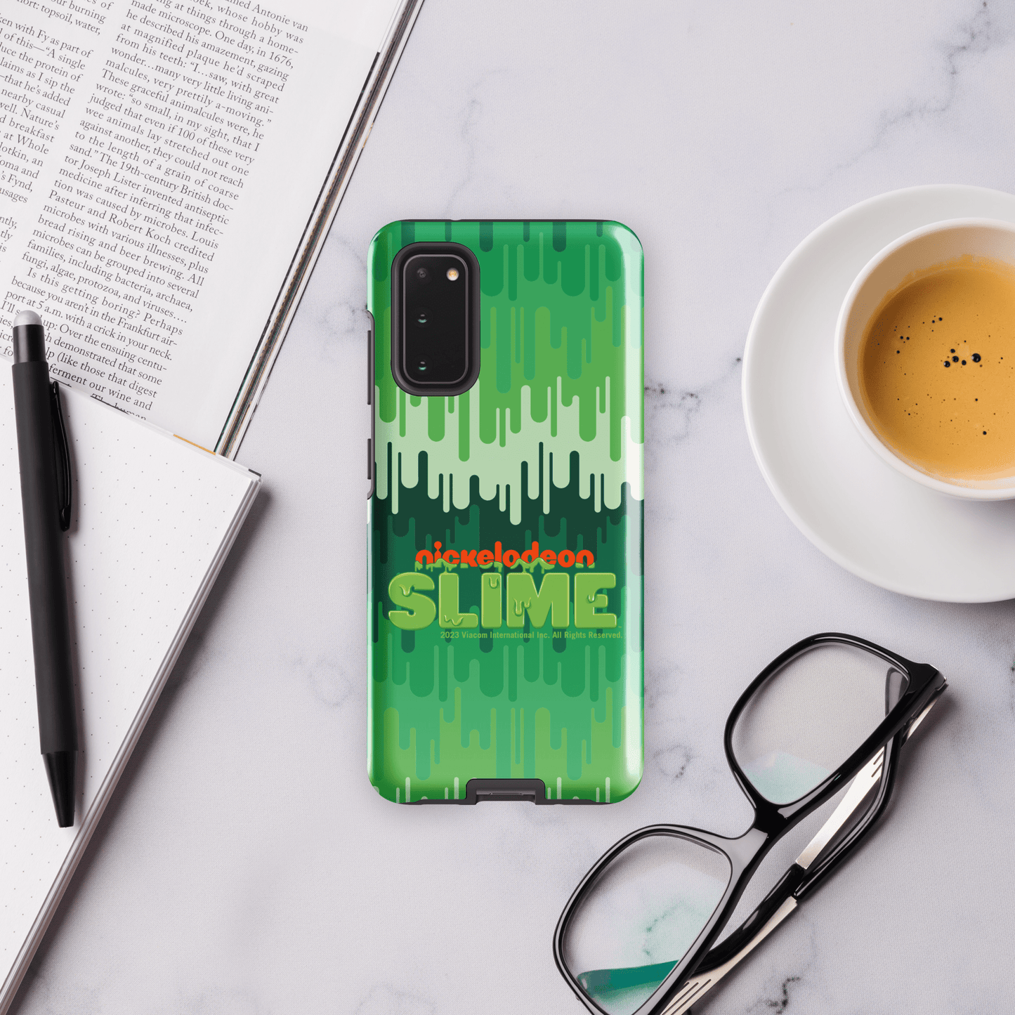 Slime Ombre Green Tough Phone Case - Samsung