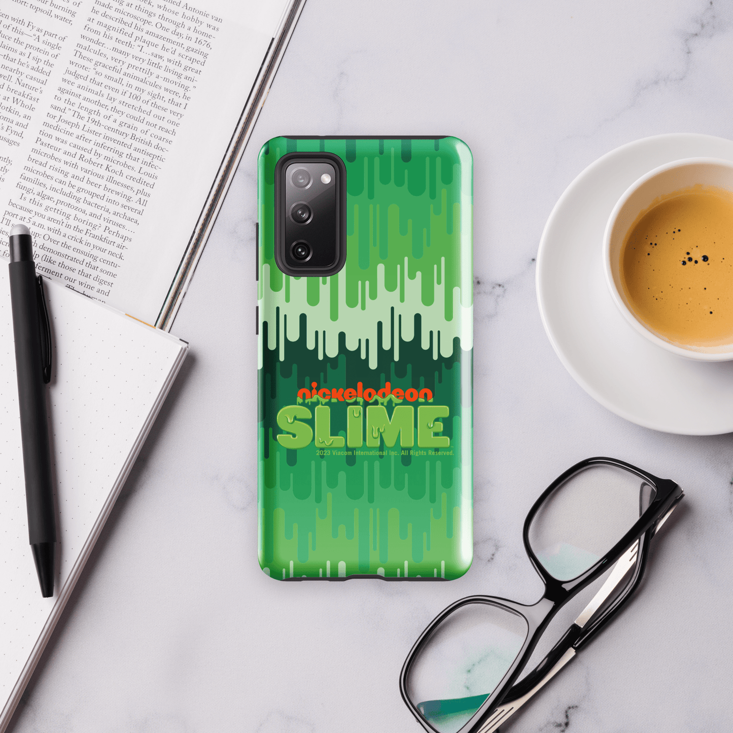 Slime Ombre Green Tough Phone Case - Samsung