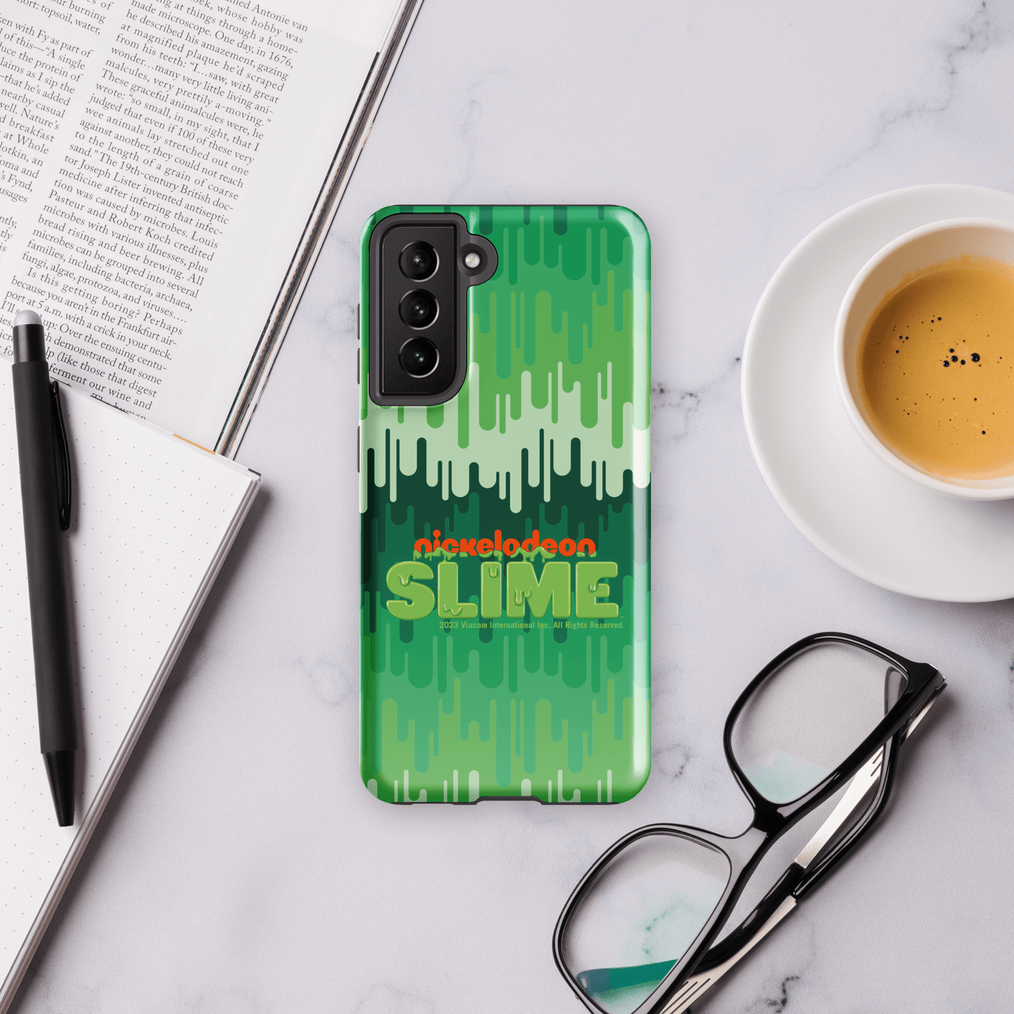 Slime Ombre Green Tough Phone Case - Samsung