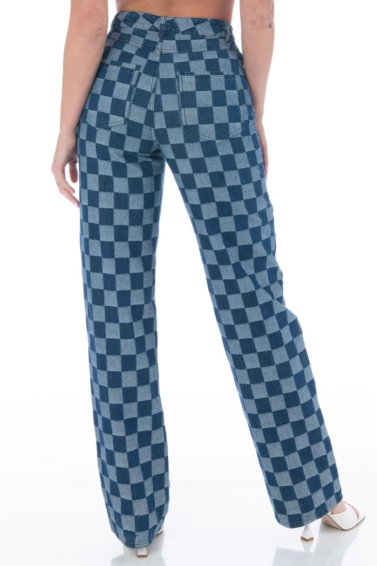 SoCal Checkered Denim Denim HYPEACH BOUTIQUE 