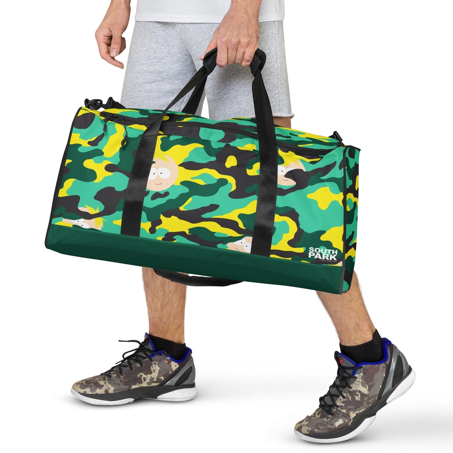 South Park Butters Camo Duffle Bag