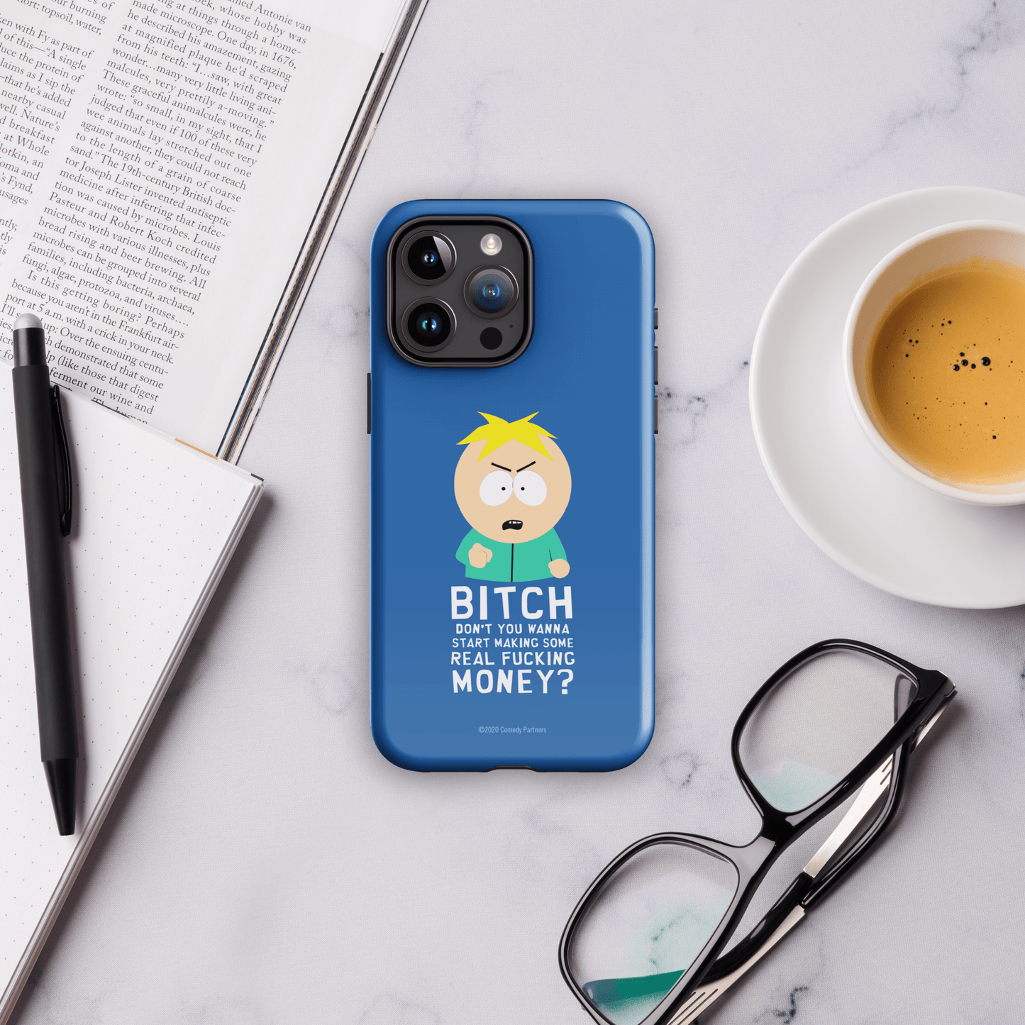 South Park Butters Make Real Money Tough Phone Case - iPhone