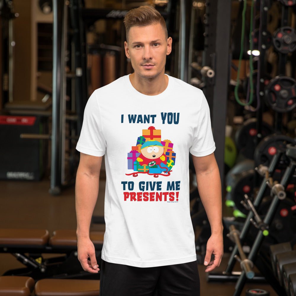 South Park Cartman Give Me Presents Unisex T-Shirt