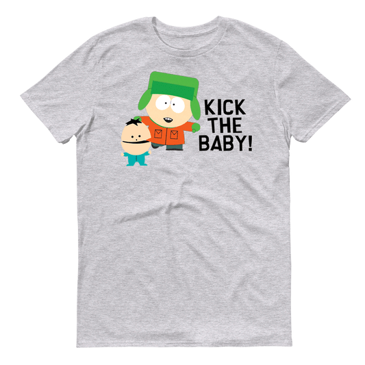 South Park Kyle Kick the Baby Adult Short Sleeve T-Shirt