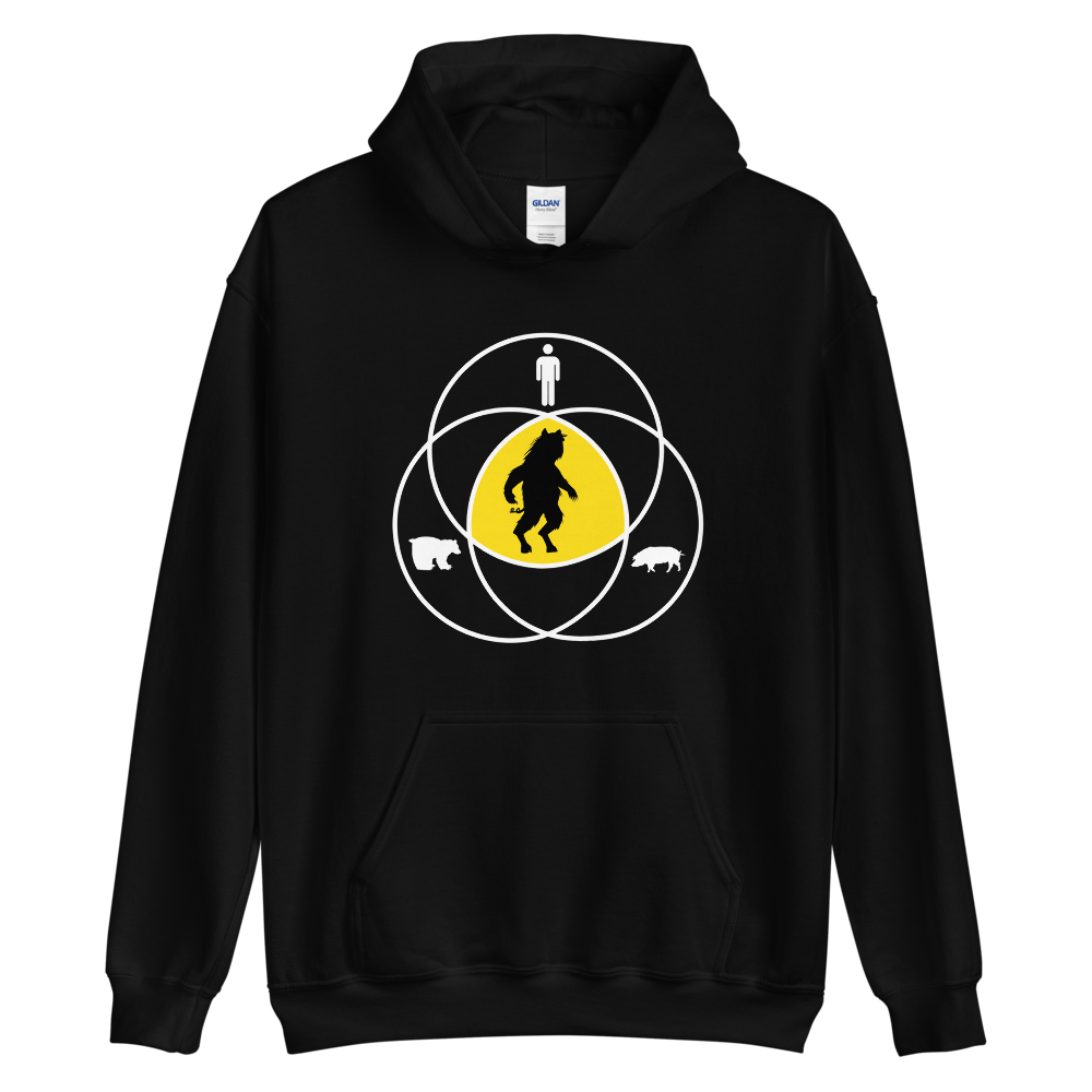 South Park ManBearPig Venn Diagram Hooded Sweatshirt