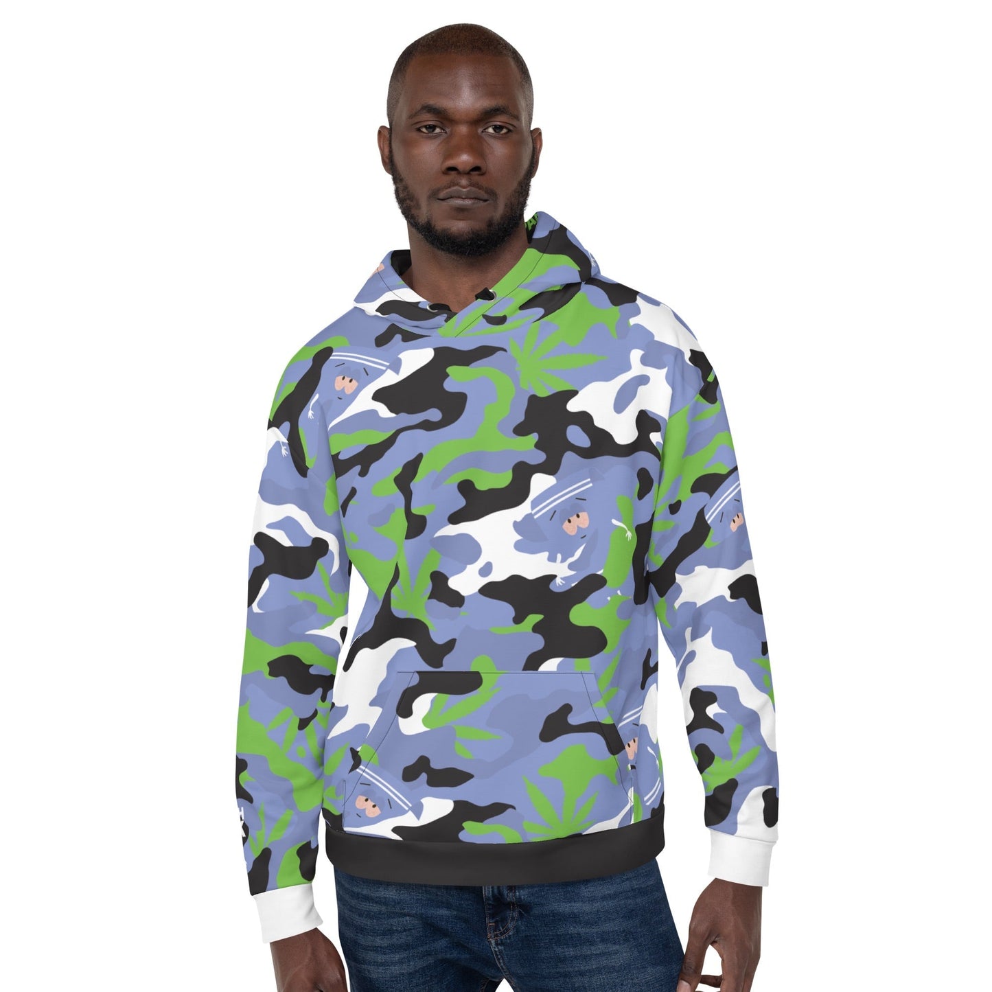 South Park Towelie 420 Camo Hoodie