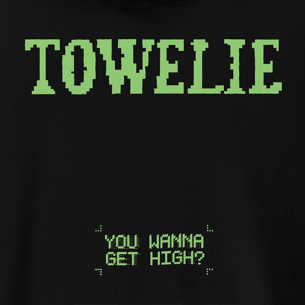 South Park Towelie Pixel Art Hoodie